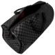 Sprayground Τσάντα ταξιδίου Spray Spritz Grey Check Black Duffle